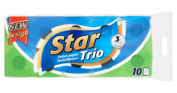 Wc papír Star Trio 10 tek. 3 rét.   #   L